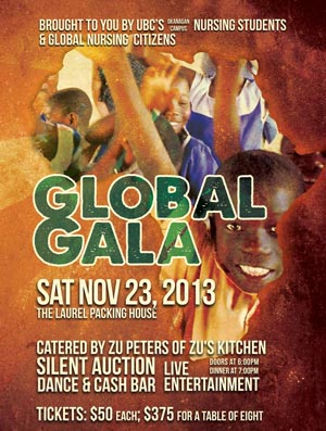 Global Gala 2013 poster