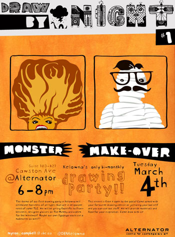Draw By Night: Monsters Makeover