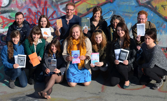 The fourth-year creative writing class is putting together its Dig Your Neighbourhood Rutland project for a public launch on April 12. Here the class shows off some its creations, which includes limited-edition books of poetry, history and literature, a music CD, lifestyle magazine and features about homes and businesses.