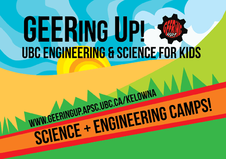 Mentors needed for Geering Up science and engineering summer camps