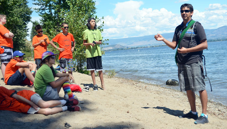 Westbank First Nation Curatorial Heritage Researcher Jordan Coble talks about the Okanagan Nation’s relationship to the land and how his ancestors used to cross Okanagan Lake near the current location of the WL Bennett Bridge.