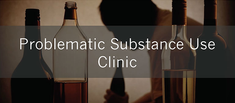 Problematic substance use clinic graphic