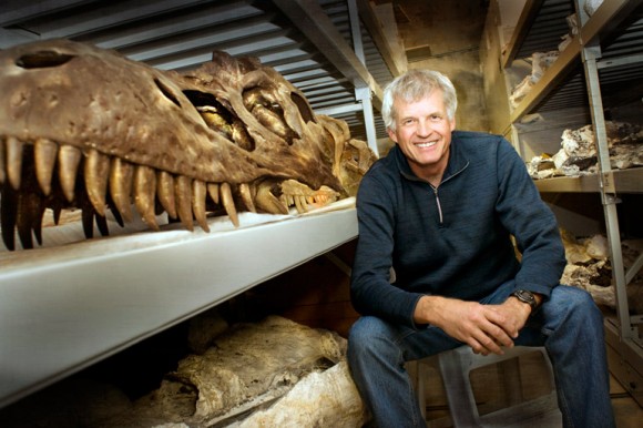 Philip Currie helped found the Royal Tyrrell Museum of Palaeontology in Drumheller, Alberta (photo courtesy of The Alberta Order of Excellence).