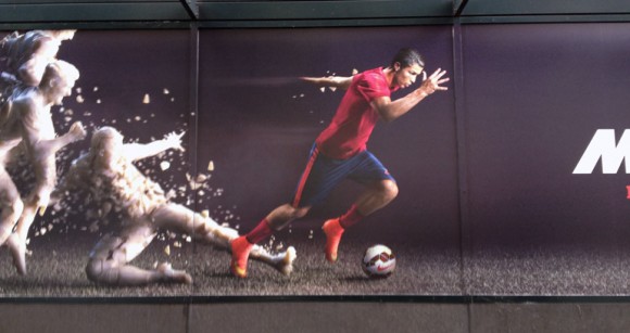 Ronaldo is everywhere. This photo was taken by UBC’s Luis LM Aguiar at a downtown Seattle mural.