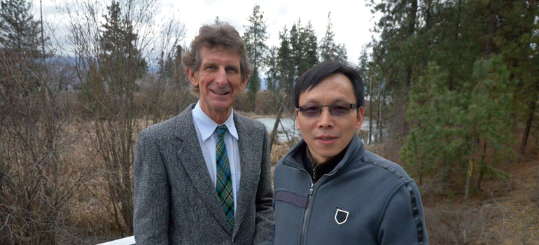 UBC scientists David F. Scott and Adam Wei are co-authors with the Chinese Academy of Sciences in a study that shows that changes in land cover play as significant a role as climate change on the hydrology of watersheds.
