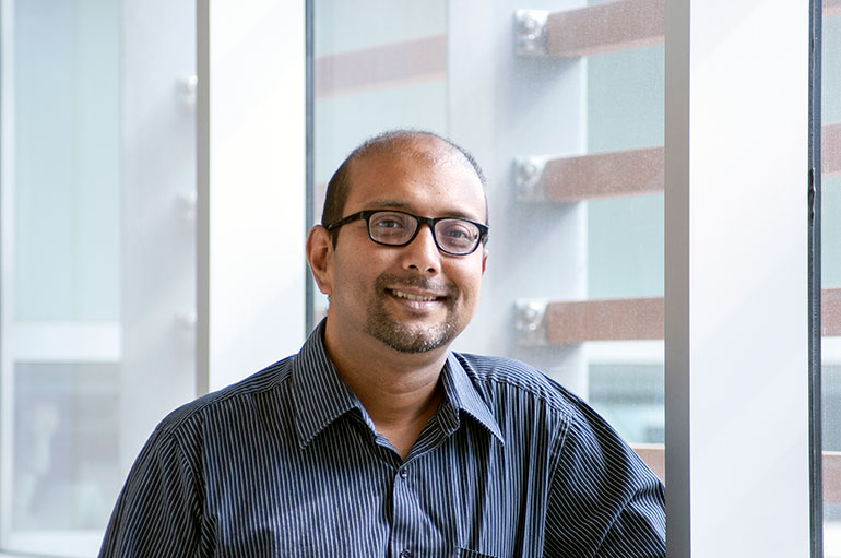 UBC Assistant Professor Sanjoy Ghosh.