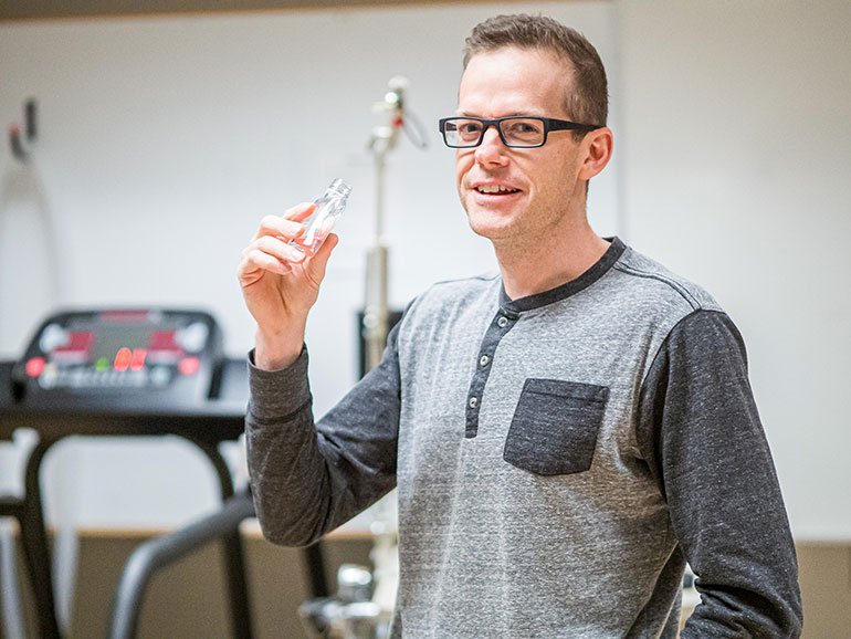 UBCO researcher Jonathan Little suggests ketone supplement drink may help control blood sugar.