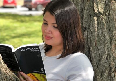 Rina Garcia Chua reading Ecocriticism by Greg Garrad