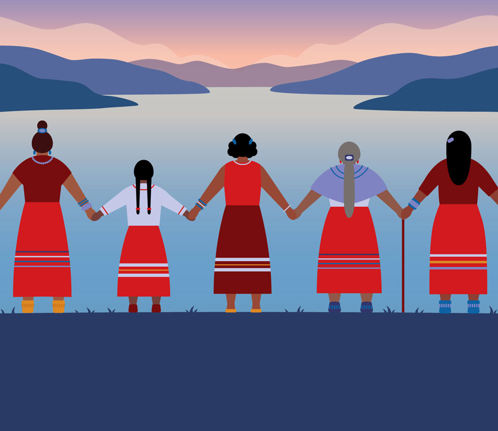 Design by Ashleigh Green for Missing and Murdered Indigenous Women
