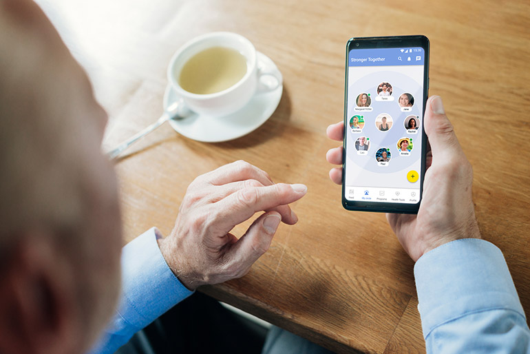 The Stronger Together project connects patients with expert resources, online counselling, daily health trackers and opportunities to build social connections with Canadians experiencing similar health circumstances.