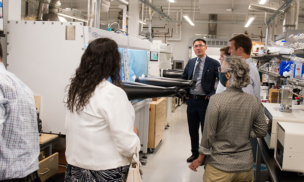 A lab tour of UBCO’s new battery prototyping facility